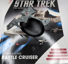 Star Trek Starship Collection No.7 KTinga Class Battle Cruiser