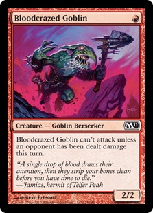 Bloodcrazed Goblin - Foil