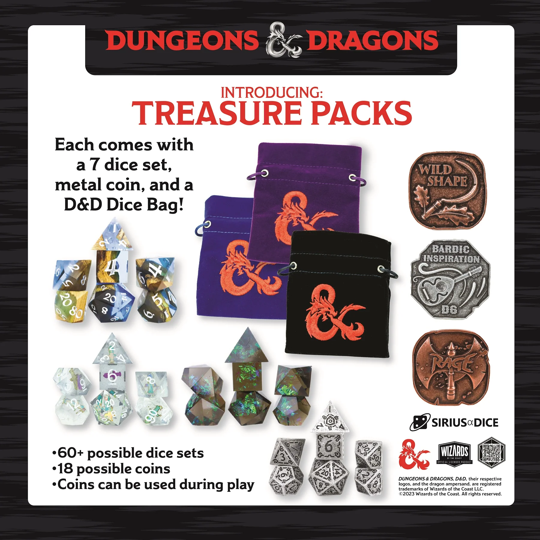 Acereraks Treasure Dice Pack