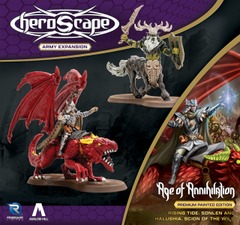 HeroScape - Rising tide: Sonlen and halushia, scion of the wild