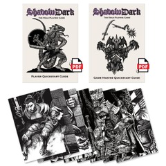 Shadowdark - Quickstart Guide 2 books + pregen characters