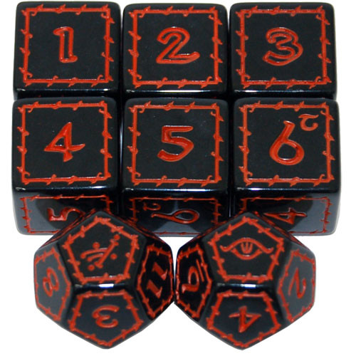 The One Ring RPG: Black dice