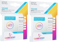 Gamegenic - Matte Board Game Sleeves - Square - 73 x 73 mm