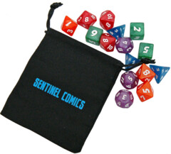 Sentinel Comics - RPG Dice Set