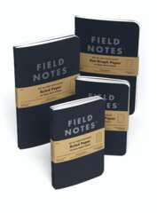 Field Notes - Pitch Black Large Ruled Pack of 2