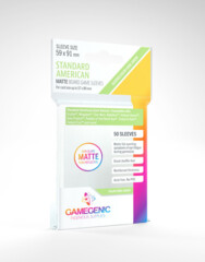 Gamegenic - Matte Board Game Sleeves - Standard American - 57 x 89 mm