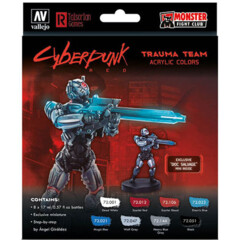 Cyberpunk Red - Trauma Team Paint set