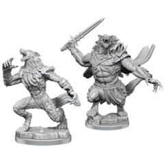 Magic Unpainted Minis: W4 Arlinn Kord & Tovolar