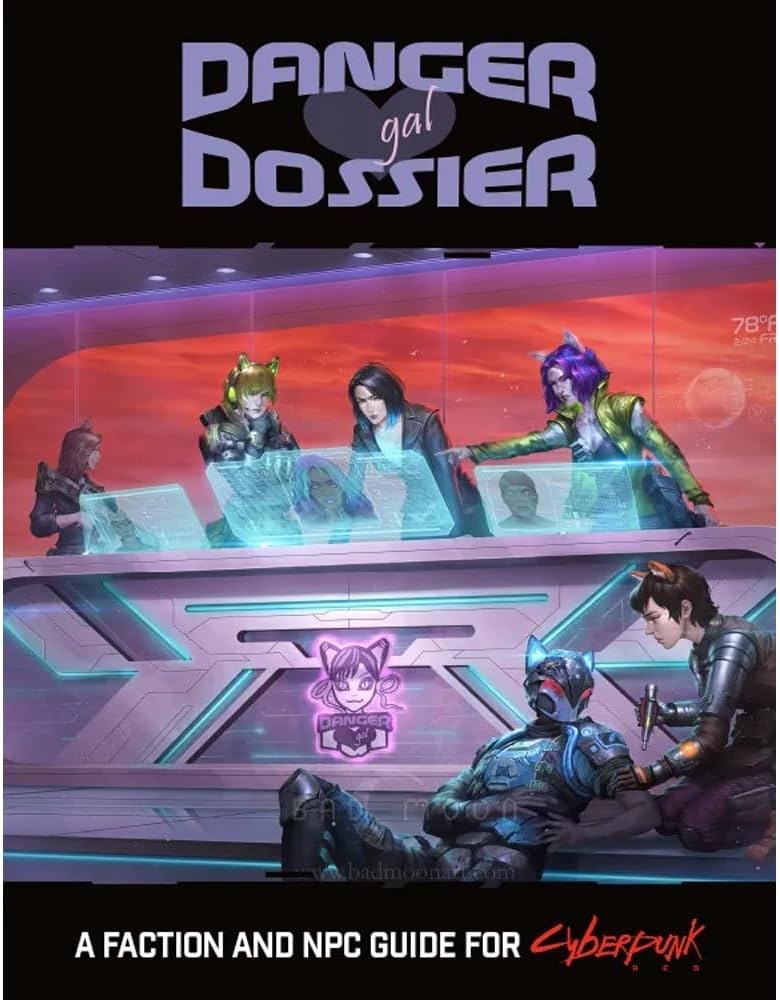 Cyberpunk Red- danger gal dossier