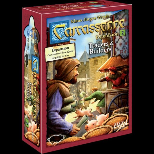 Carcassonne: Expansion 2 - Traders & Builders (2015)