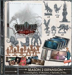 Cthulhu Death May Die - Season 2 Expansion