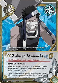 Zabuza Momochi - N-456 - REPRINT