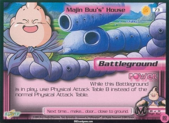 Majin Buus House - 073 - Limited Edition - Flat Foil