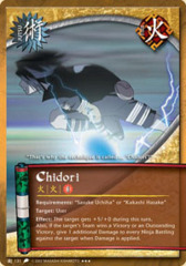 Chidori - J-131 - Super Rare - 1st Edition - Foil - The Chosen