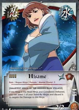 Hisame - N-135 - Common - Unlimited Edition
