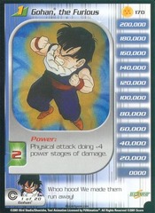 Gohan, the Furious (Level 1) - 170 - Limited Edition - Reforge Foil