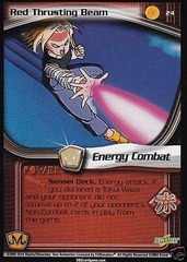 Red Thrusting Beam - 024 - Unlimited Edition - Flat Foil