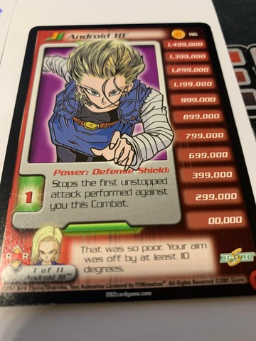 Android 18 (level 1) - 116 - Limited Edition - Alternate Art