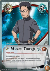 Misumi Tsurugi - N-387 - Uncommon - 1st Edition Top Left