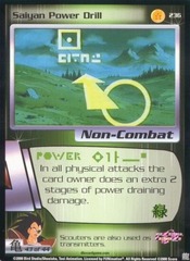 Saiyan Power Drill - 236 - Limited Edition - Flat Foil