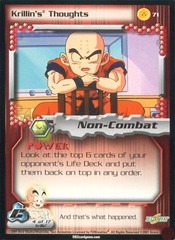Krillin's Thoughts - 071 - Unlimited Edition - Flat Foil