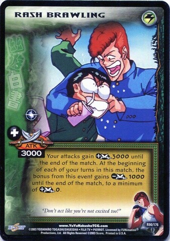 Rash Brawling - R90/176 - Unlimited Edition