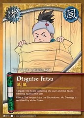 Disguise Jutsu - J-018 - Common - Unlimited Edition