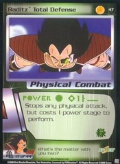 Raditz Total Defense - 047 - Unlimited Edition - Flat Foil
