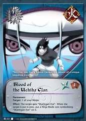 Blood of the Uchiha Clan - M-027 - Common - First Edition