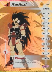 Raditz (level 1) - Full Art - 183 - Unlimited Edition
