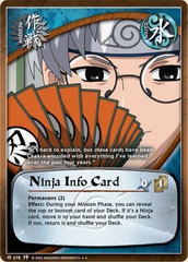 Ninja Info Card - M-478 - Reprint