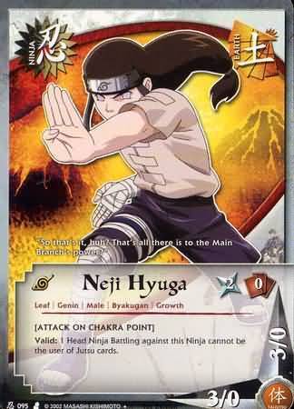Neji Hyuga - N-095 - Uncommon - Unlimited
