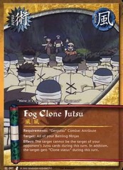 Fog Clone Jutsu - J-097 - Common - 1st Edition