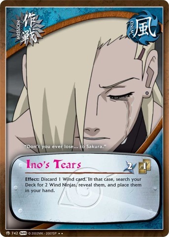 Inos Tears - M-742 - Rare - 1st Edition - Foil