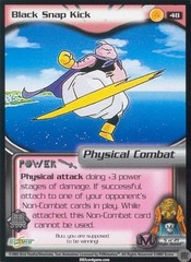 Black Snap Kick - 048 - Limited Edition - Flat Foil