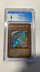 Rainbow Dragon - Secret - 1st Edition - TAEV-EN006 - CGC 9.5 - Graded