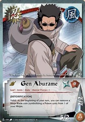 Gen Aburame - N-159 - Uncommon - 1st Edition