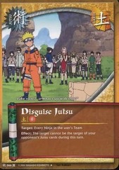 Disguise Jutsu - J-066 - Uncommon - Unlimited Edition