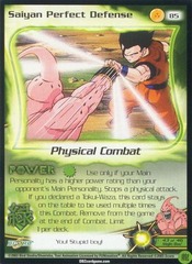 Saiyan Perfect Defense - 085 - Unlimited Edition - Flat Foil
