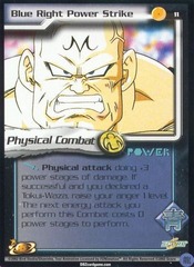 Blue Right Power Strike - Unlimited Edition - Flat Foil