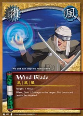 Wind Blade - J-123 - Starter Deck - Unlimited Edition