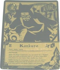 Kankuro - N-461 - Super Rare - Black and Gold Foil - Sealed