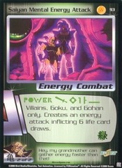 Saiyan Mental Energy Attack - 093 - Limited Edition - Flat Foil