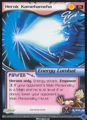 Heroic Kamehameha - 071 - Unlimited Edition - Flat Foil