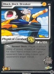Black Back Breaker - Unlimited Edition - Flat Foil