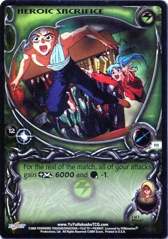 Heroic Sacrifice - R25 - Unlmited Edition