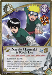 Naruto Uzumaki & Rock Lee - N-392 - Reprint