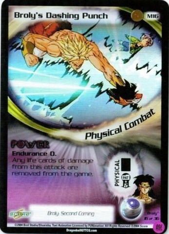 Brolys Dashing Punch - M16 - Limited Edition - Flat Foil