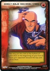 Deadly Ninja Throwing Stars - C119/176 - Unlimited Edition