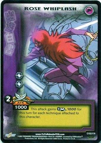 Rose Whiplash - C152/176 - Unlimited Edition